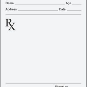 Prescription for Medication